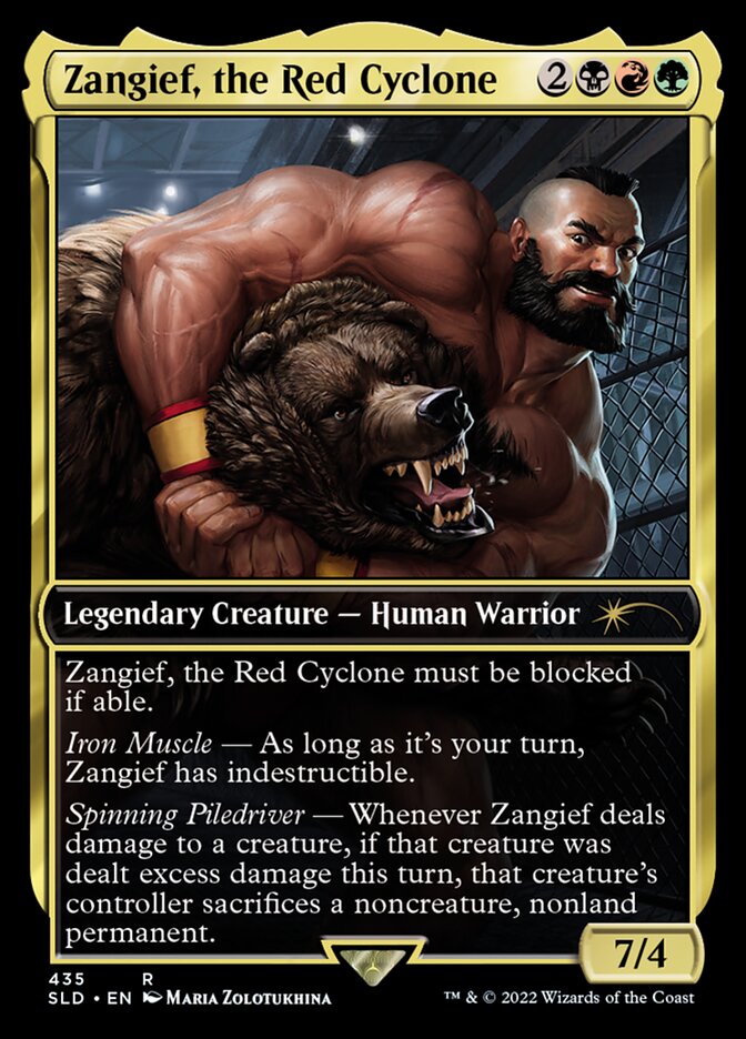 Zangief, the Red Cyclone [Secret Lair Drop Series] | Play N Trade Winnipeg