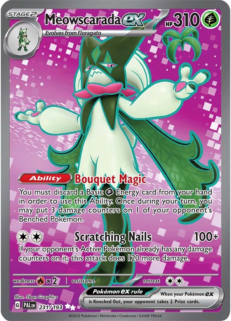 Meowscarada ex (231/193) [Scarlet & Violet: Paldea Evolved] | Play N Trade Winnipeg