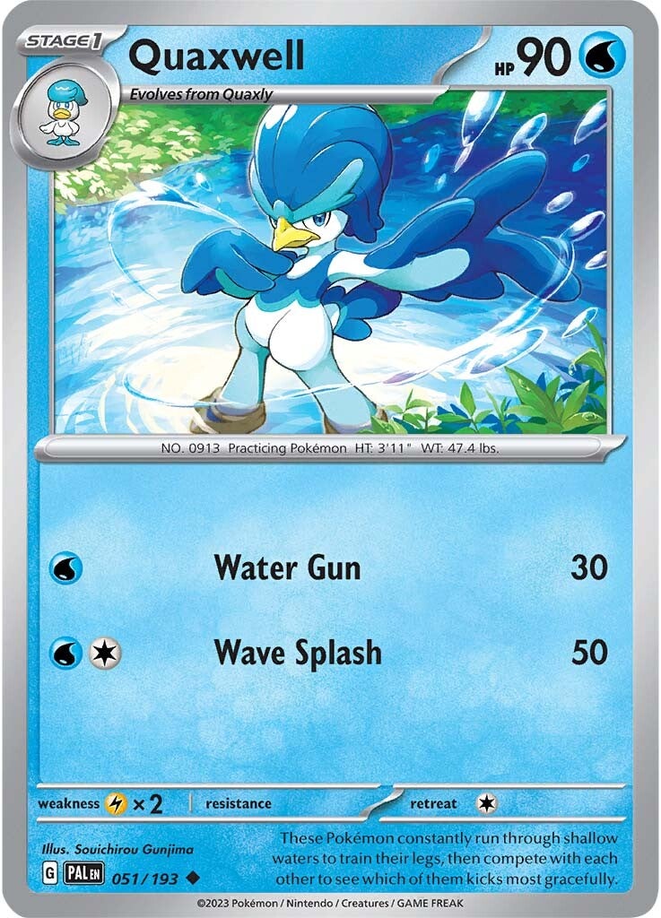 Quaxwell (051/193) [Scarlet & Violet: Paldea Evolved] | Play N Trade Winnipeg