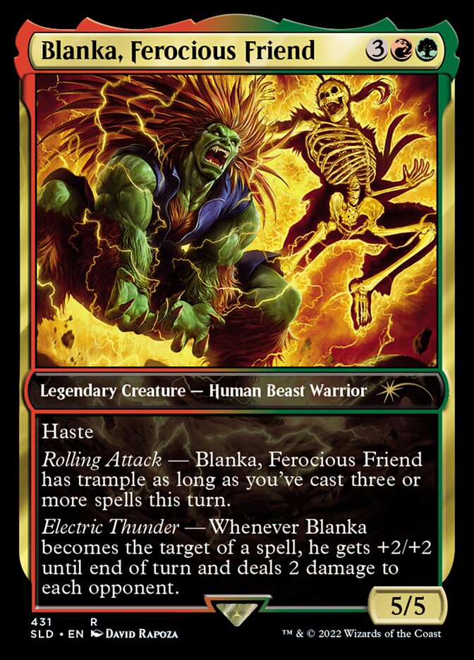 Blanka, Ferocious Friend [Secret Lair Drop Series] | Play N Trade Winnipeg