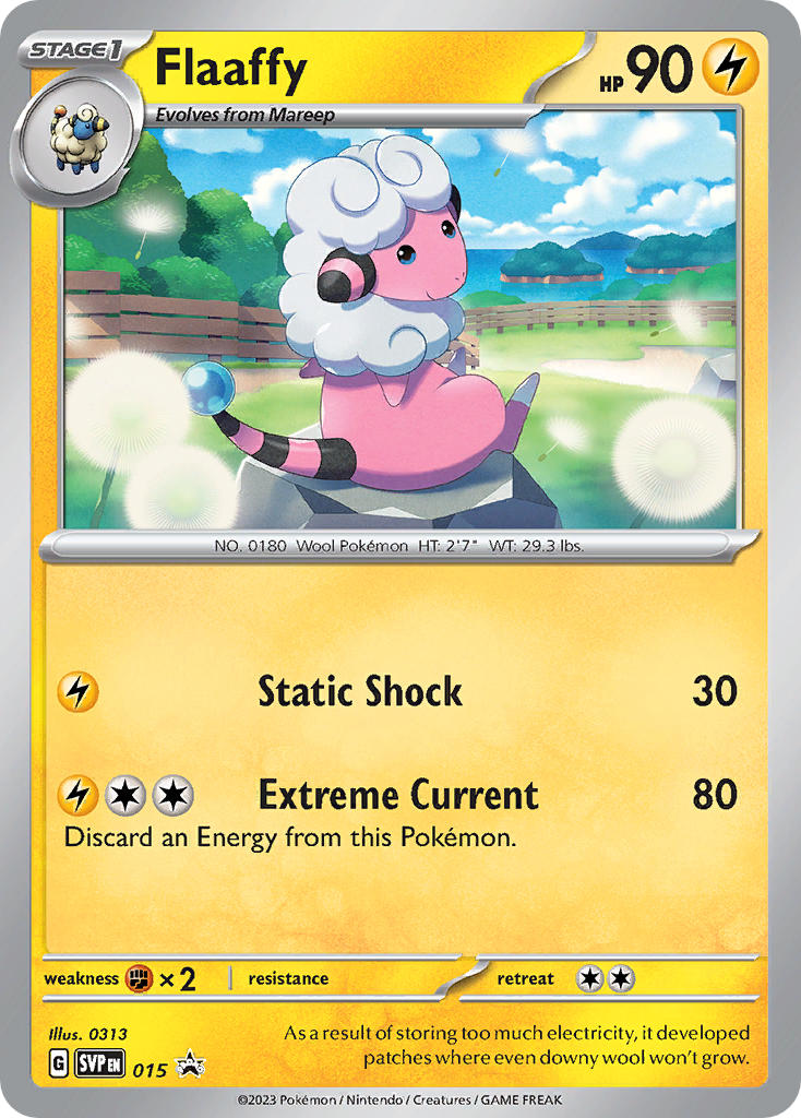 Flaaffy (015) [Scarlet & Violet: Black Star Promos] | Play N Trade Winnipeg