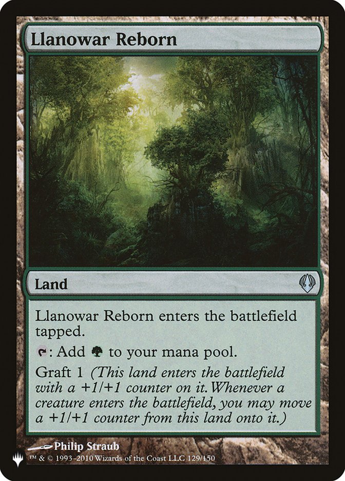 Llanowar Reborn [The List] | Play N Trade Winnipeg