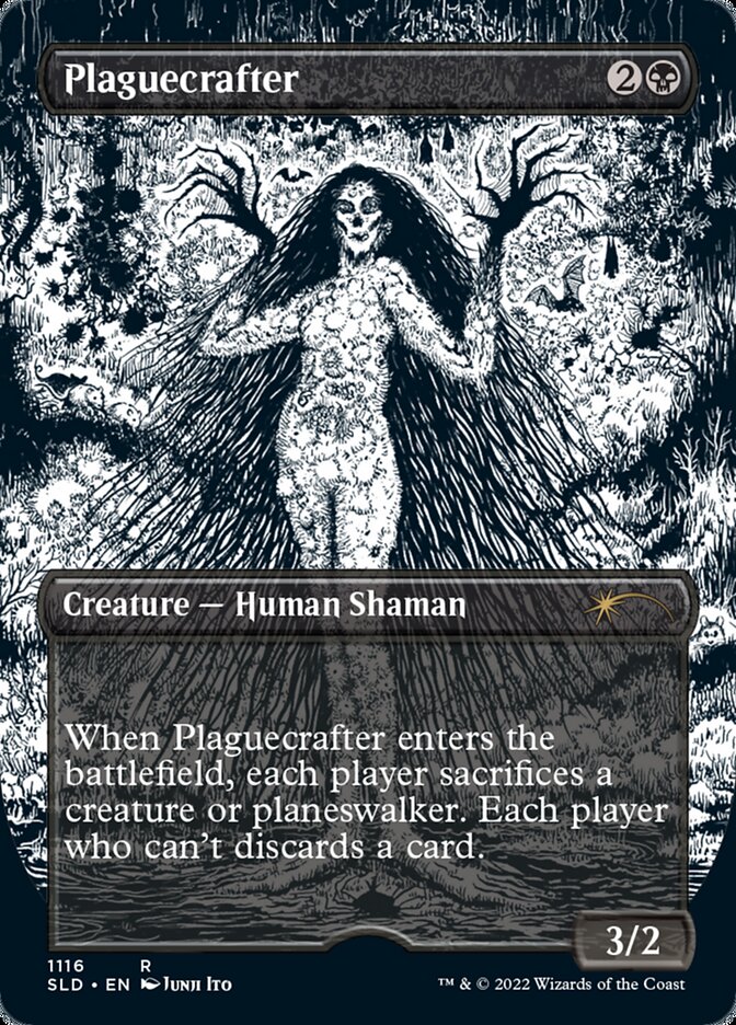 Plaguecrafter (Borderless) [Secret Lair Drop Series] | Play N Trade Winnipeg