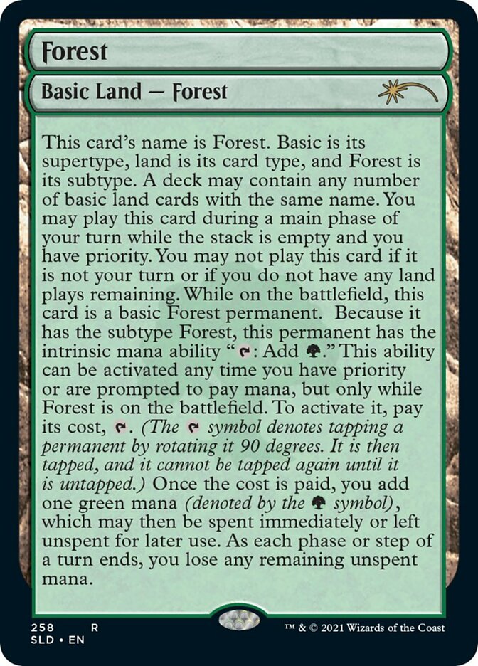 Forest (258) [Secret Lair Drop Series] | Play N Trade Winnipeg