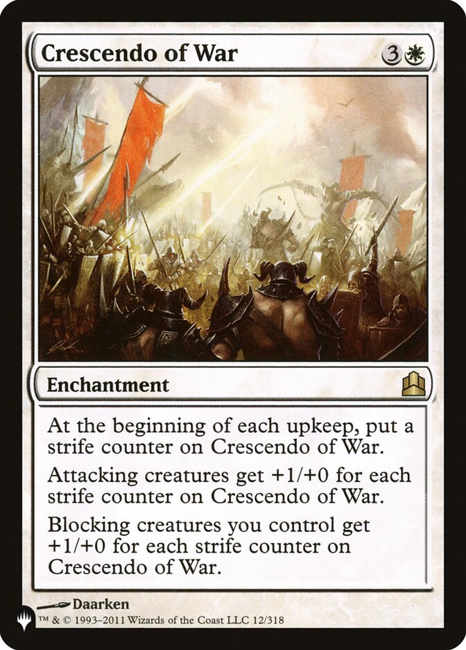 Crescendo of War [The List] | Play N Trade Winnipeg