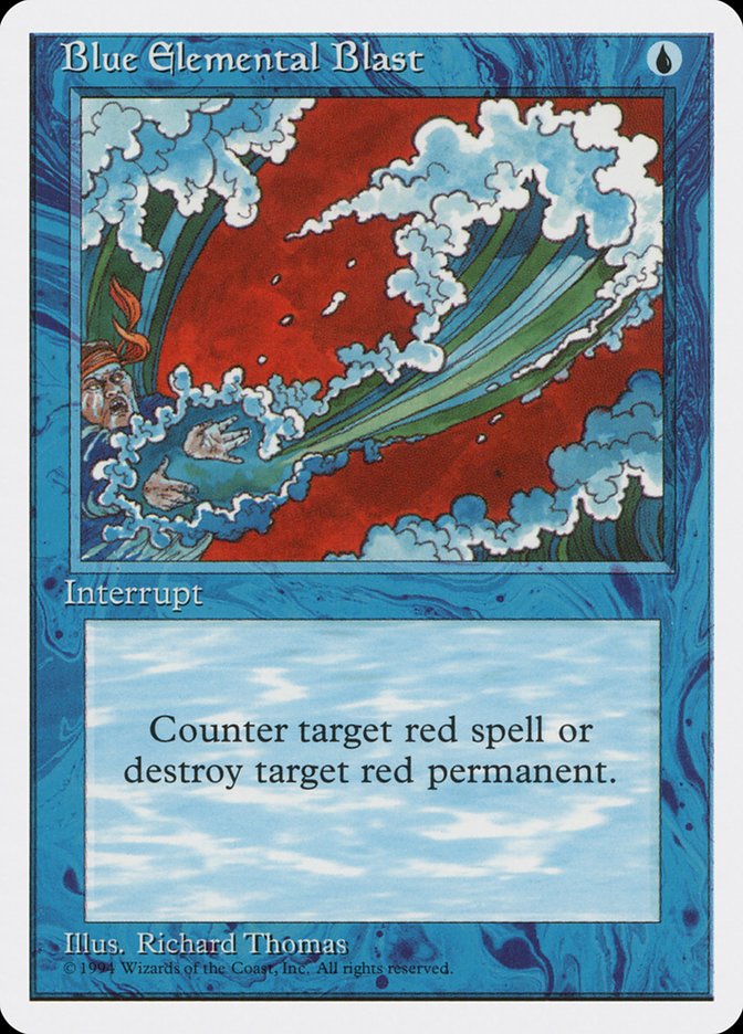 Blue Elemental Blast [Media Promos] | Play N Trade Winnipeg