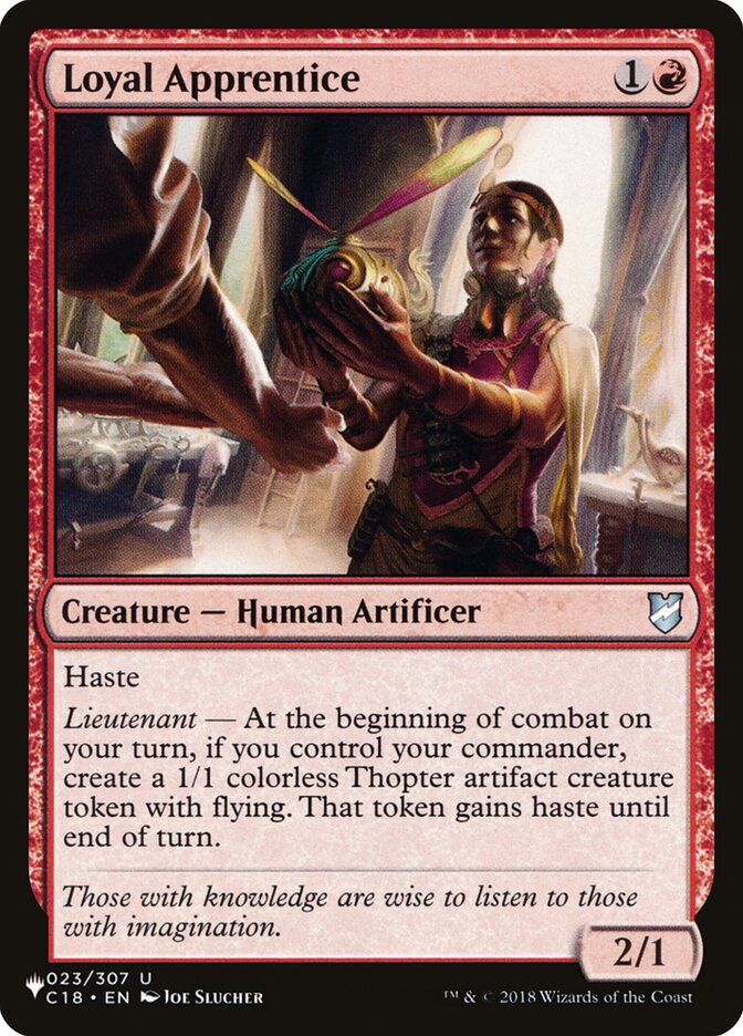 Loyal Apprentice [The List] | Play N Trade Winnipeg