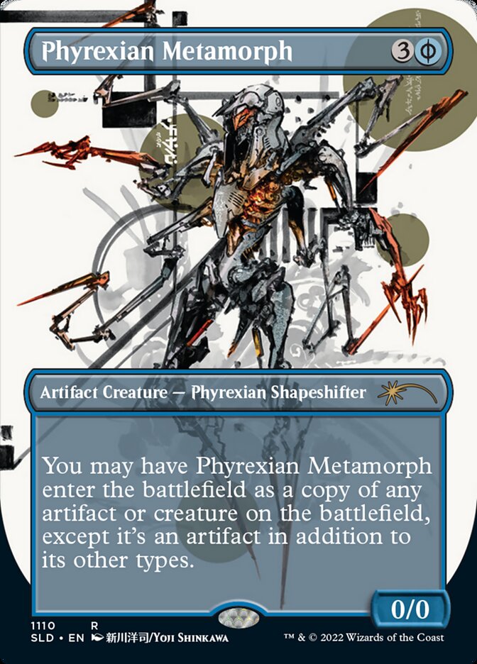 Phyrexian Metamorph (Borderless) [Secret Lair Drop Series] | Play N Trade Winnipeg