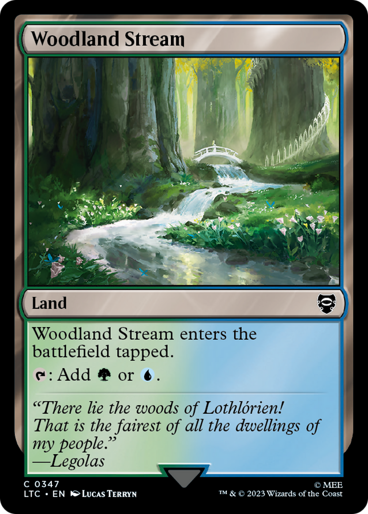 Woodland Stream [The Lord of the Rings: Tales of Middle-Earth Commander] | Play N Trade Winnipeg