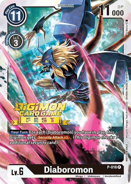 Diaboromon [P-016] (Digimon Card Game Fest 2022) [Promotional Cards] | Play N Trade Winnipeg