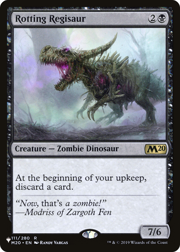 Rotting Regisaur [The List] | Play N Trade Winnipeg