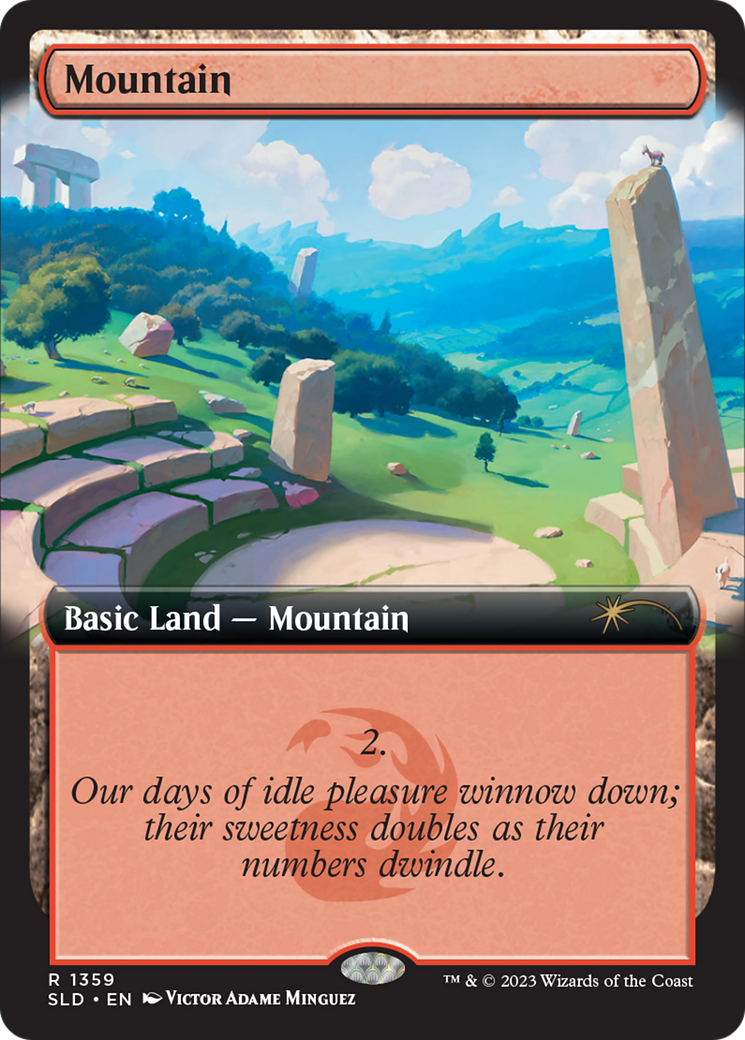 Mountain (1359) [Secret Lair Drop Series] | Play N Trade Winnipeg