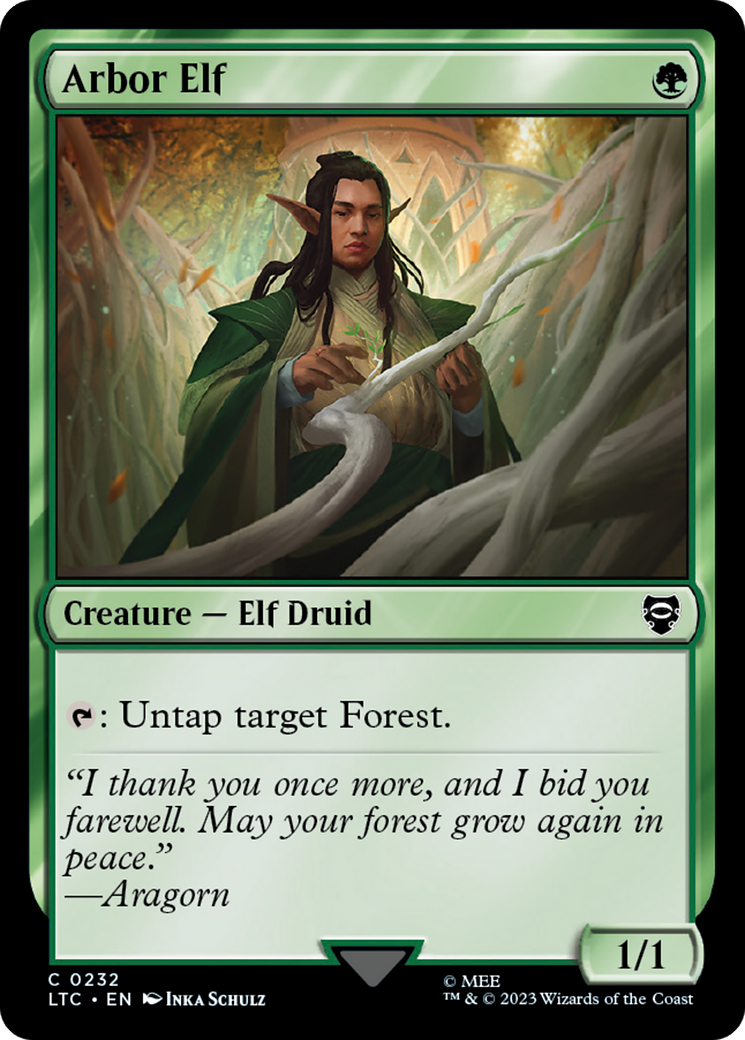 Arbor Elf [The Lord of the Rings: Tales of Middle-Earth Commander] | Play N Trade Winnipeg