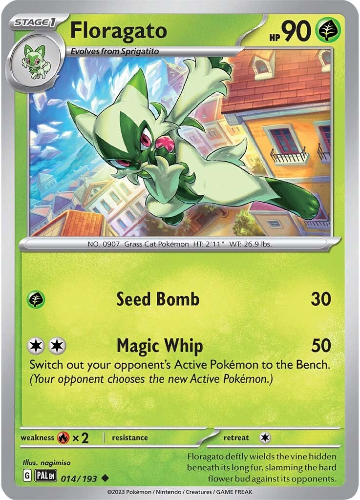 Floragato (014/193) [Scarlet & Violet: Paldea Evolved] | Play N Trade Winnipeg