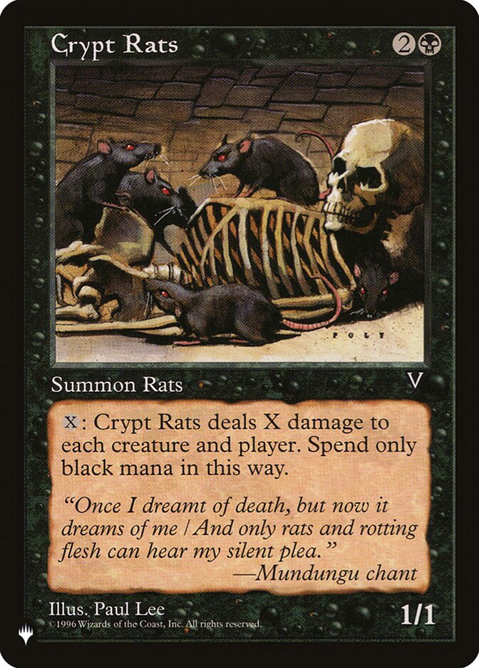 Crypt Rats [The List] | Play N Trade Winnipeg