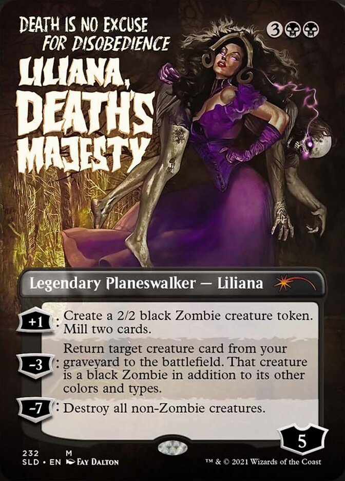 Liliana, Death's Majesty [Secret Lair Drop Series] | Play N Trade Winnipeg