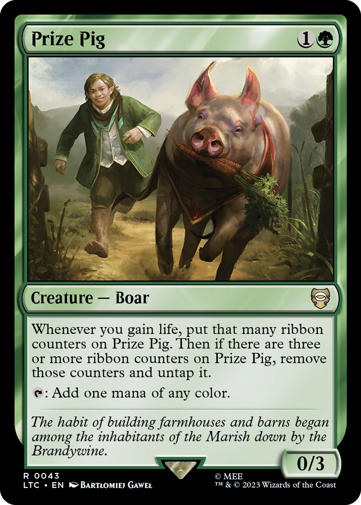 Prize Pig [The Lord of the Rings: Tales of Middle-Earth Commander] | Play N Trade Winnipeg