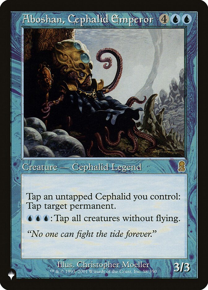 Aboshan, Cephalid Emperor [The List] | Play N Trade Winnipeg