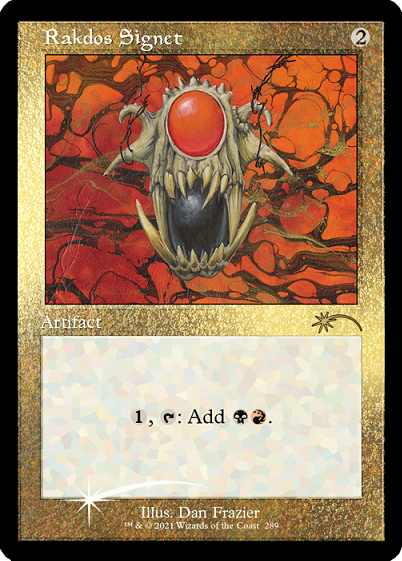 Rakdos Signet (Retro) (Foil Etched) [Secret Lair Drop Series] | Play N Trade Winnipeg