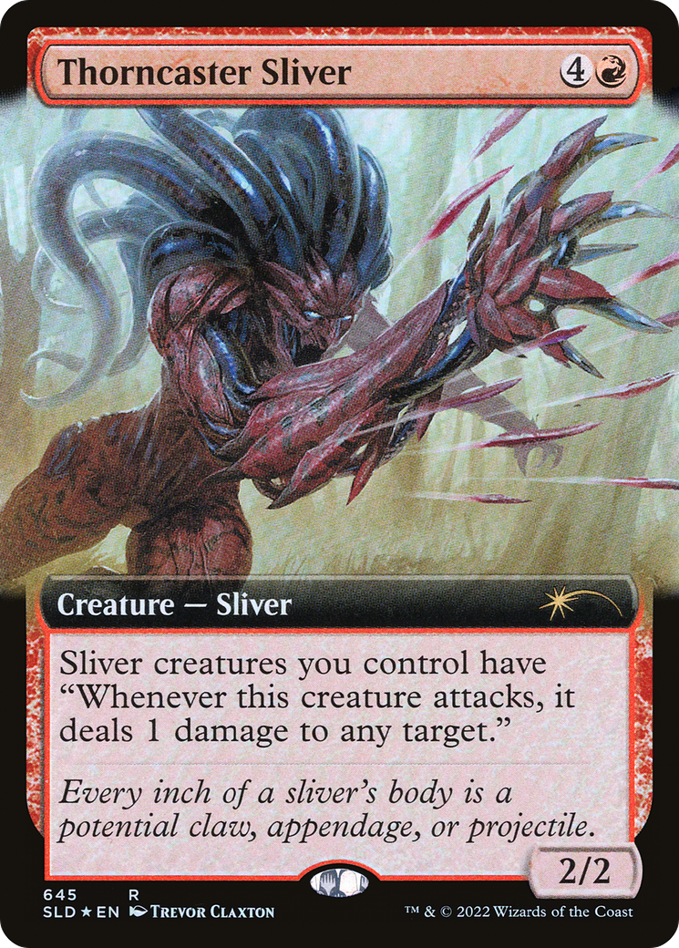 Thorncaster Sliver (Extended Art) [Secret Lair Drop Series] | Play N Trade Winnipeg