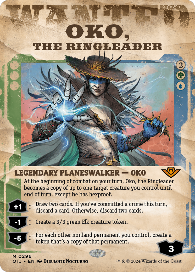 Oko, the Ringleader (Showcase) [Outlaws of Thunder Junction] | Play N Trade Winnipeg