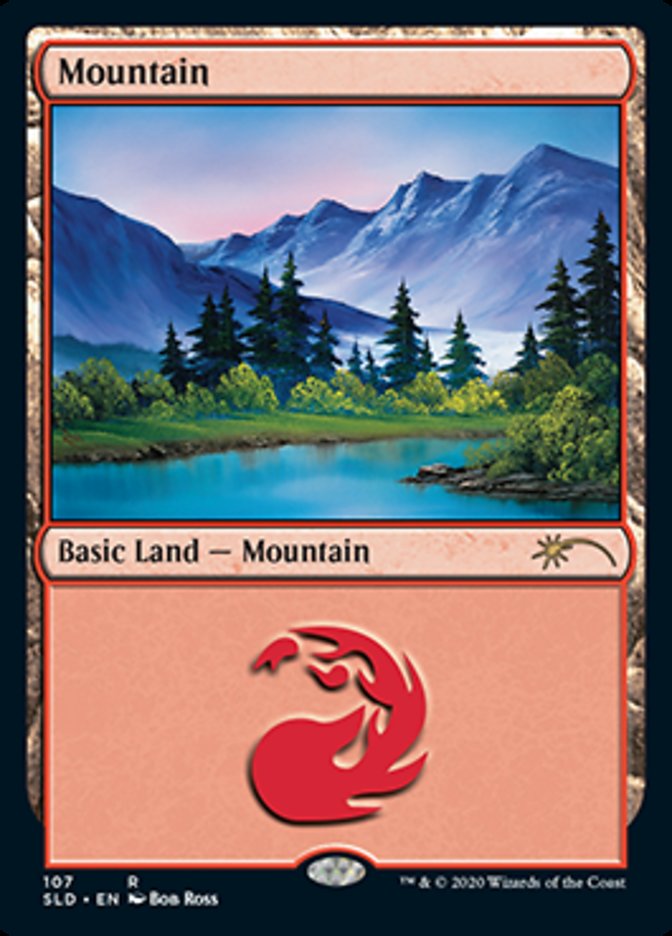 Mountain (107) [Secret Lair Drop Series] | Play N Trade Winnipeg