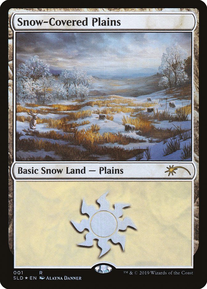 Snow-Covered Plains (001) [Secret Lair Drop Series] | Play N Trade Winnipeg