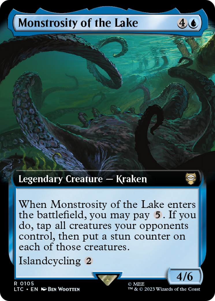 Monstrosity of the Lake (Extended Art) [The Lord of the Rings: Tales of Middle-Earth Commander] | Play N Trade Winnipeg