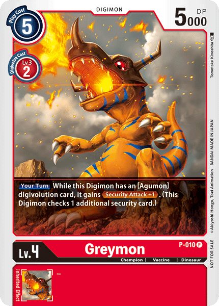 Greymon [P-010] [Promotional Cards] | Play N Trade Winnipeg