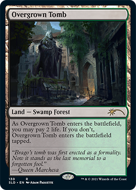 Overgrown Tomb [Secret Lair Drop Series] | Play N Trade Winnipeg