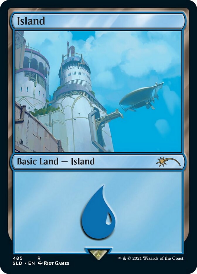 Island (485) [Secret Lair Drop Series] | Play N Trade Winnipeg