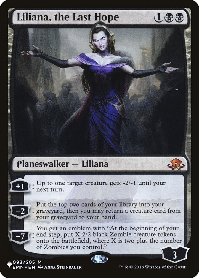 Liliana, the Last Hope [The List] | Play N Trade Winnipeg