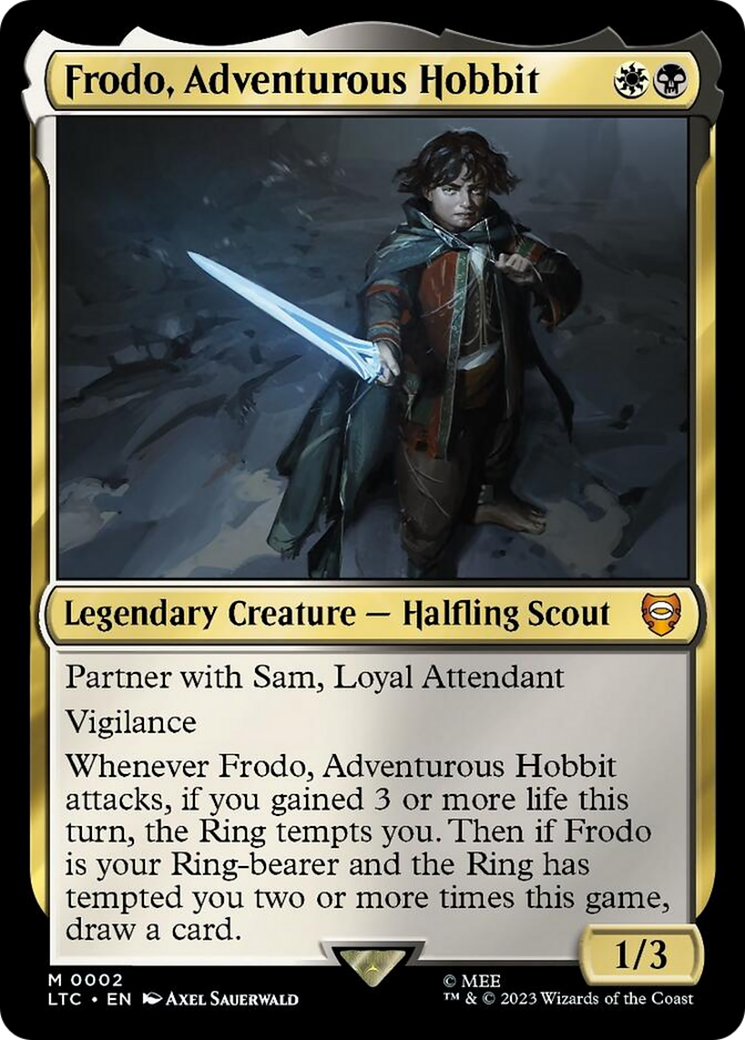 Frodo, Adventurous Hobbit [The Lord of the Rings: Tales of Middle-Earth Commander] | Play N Trade Winnipeg