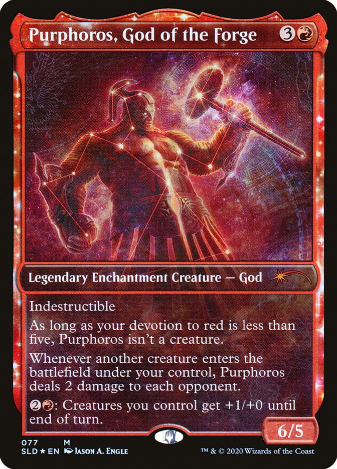 Purphoros, God of the Forge [Secret Lair Drop Series] | Play N Trade Winnipeg