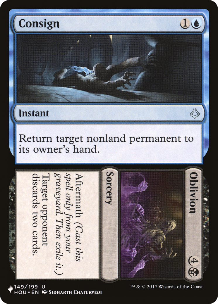 Consign // Oblivion [The List] | Play N Trade Winnipeg
