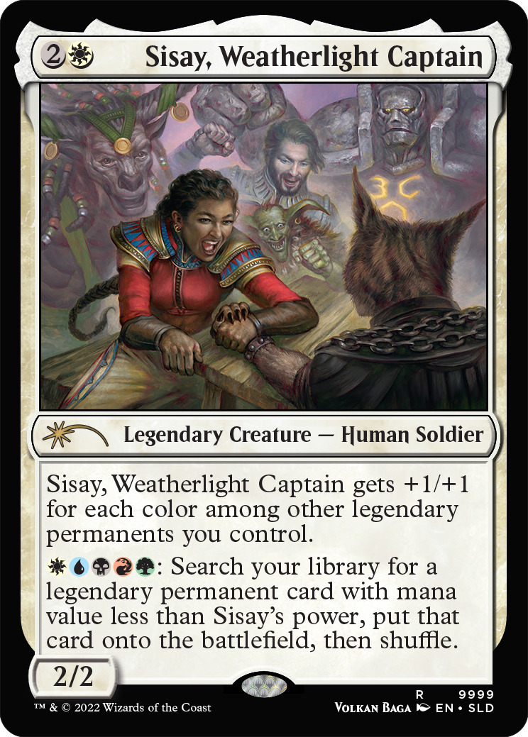 Sisay, Weatherlight Captain [Secret Lair Drop Series] | Play N Trade Winnipeg