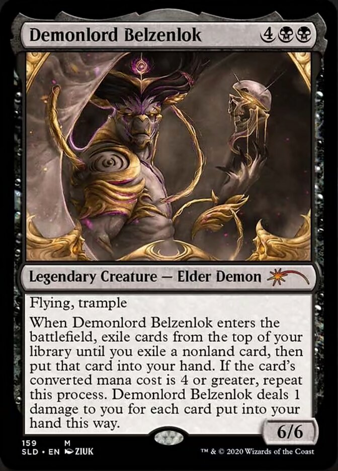 Demonlord Belzenlok (Foil Etched) [Secret Lair Drop Series] | Play N Trade Winnipeg