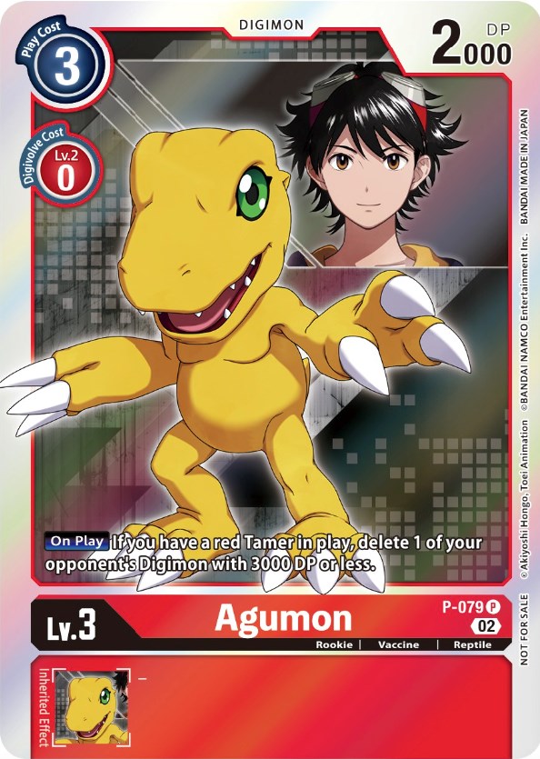 Agumon [P-079] (Digimon Survive Anime Expo 2022) [Promotional Cards] | Play N Trade Winnipeg