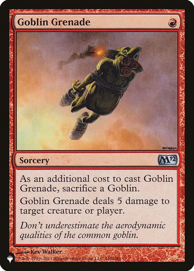 Goblin Grenade [The List] | Play N Trade Winnipeg