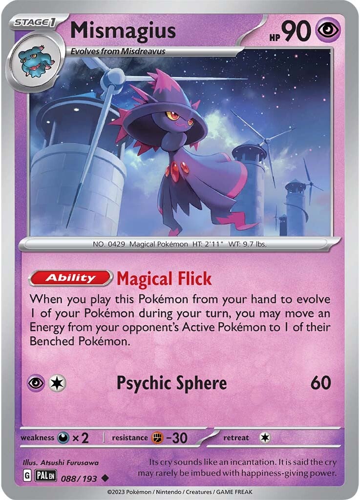 Mismagius (088/193) [Scarlet & Violet: Paldea Evolved] | Play N Trade Winnipeg