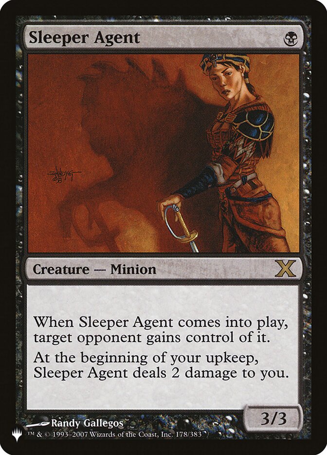 Sleeper Agent [The List] | Play N Trade Winnipeg