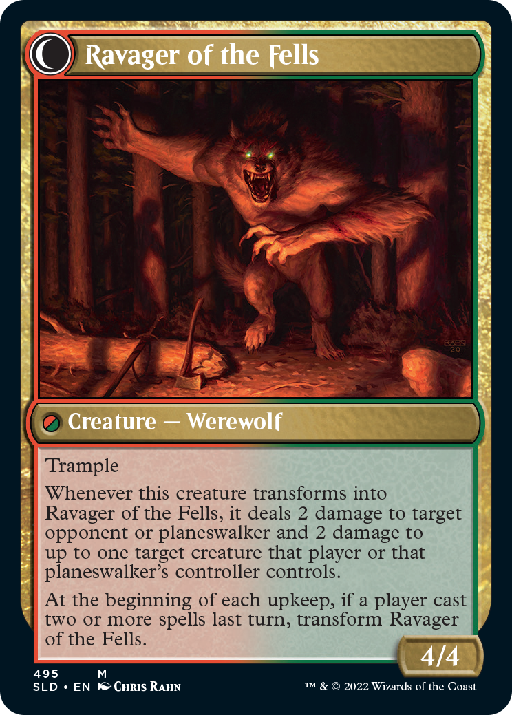 Huntmaster of the Fells // Ravager of the Fells [Secret Lair Drop Series] | Play N Trade Winnipeg