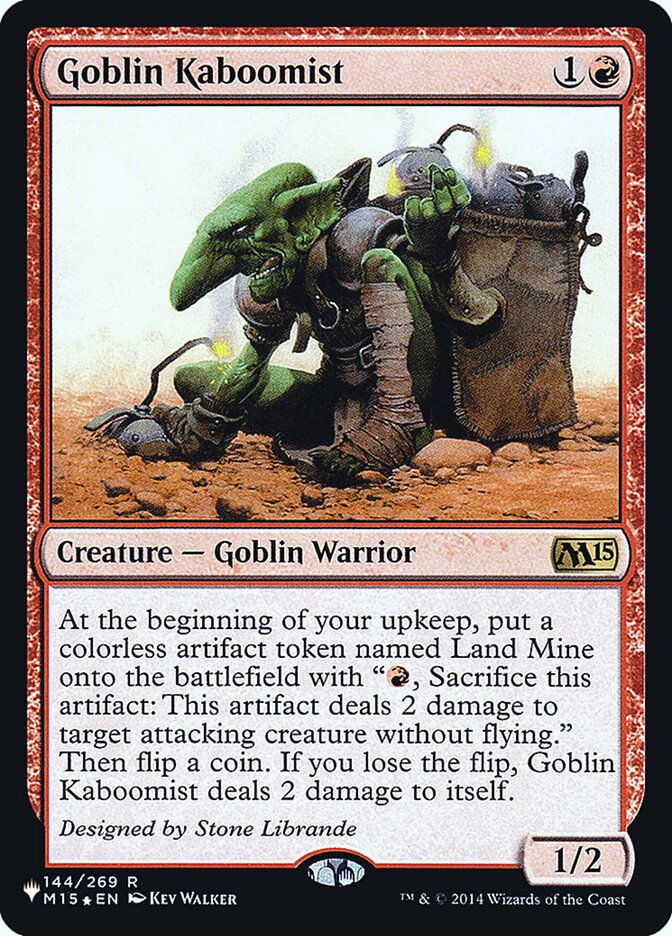 Goblin Kaboomist [Secret Lair: Heads I Win, Tails You Lose] | Play N Trade Winnipeg