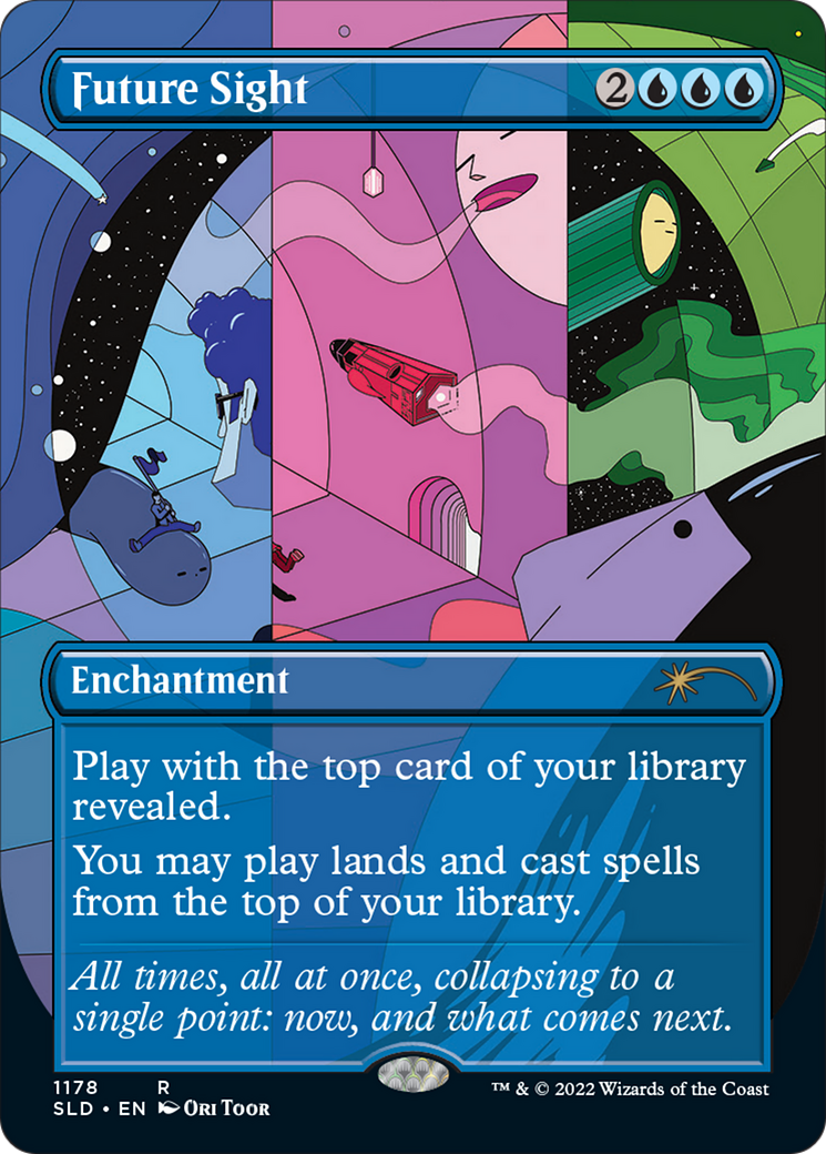 Future Sight (Borderless) [Secret Lair Drop Series] | Play N Trade Winnipeg
