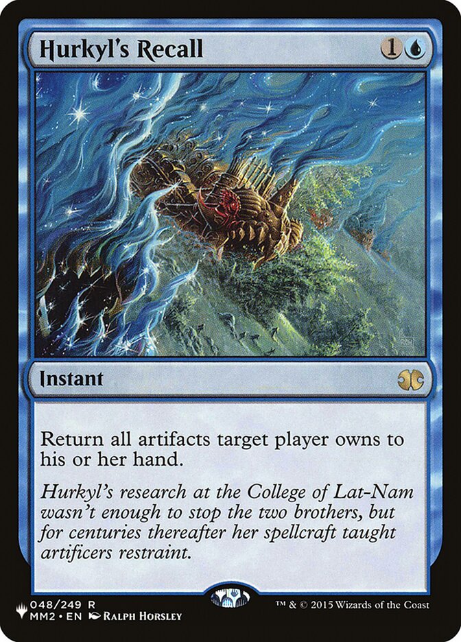 Hurkyl's Recall [The List] | Play N Trade Winnipeg