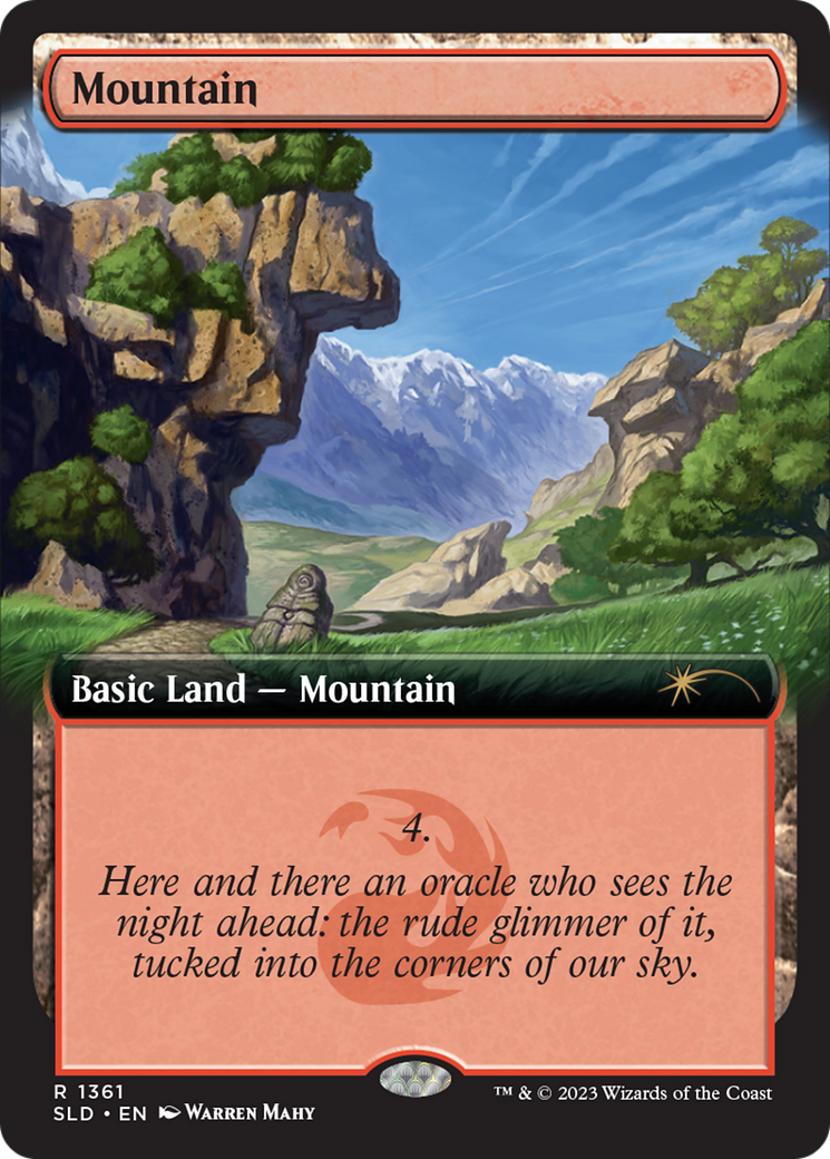 Mountain (1361) [Secret Lair Drop Series] | Play N Trade Winnipeg