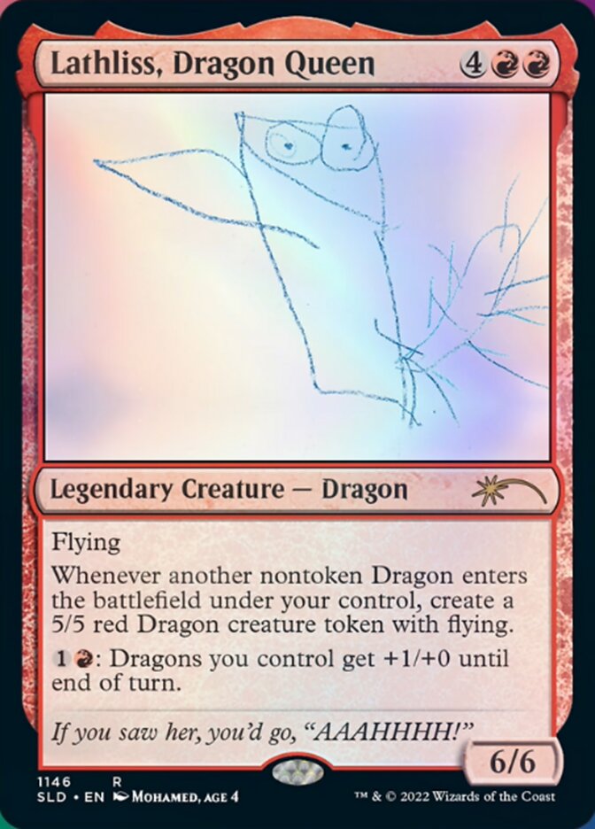 Lathliss, Dragon Queen (1146) [Secret Lair Drop Series] | Play N Trade Winnipeg