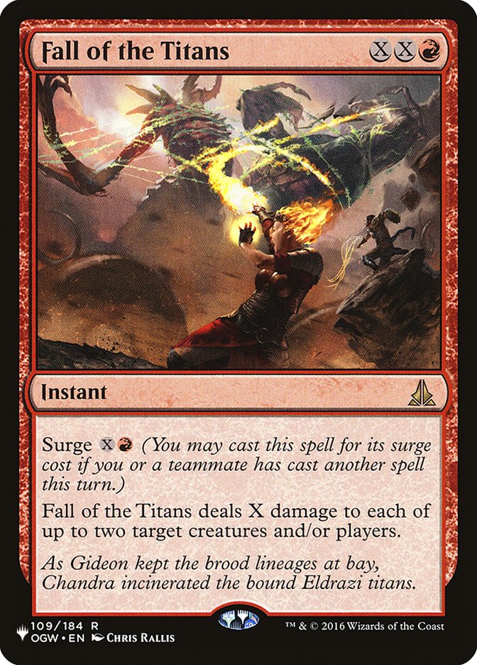 Fall of the Titans [The List] | Play N Trade Winnipeg