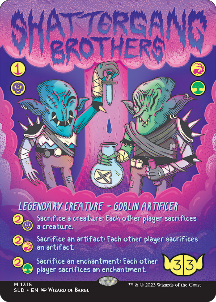 Shattergang Brothers (Rainbow Foil) [Secret Lair Drop Series] | Play N Trade Winnipeg