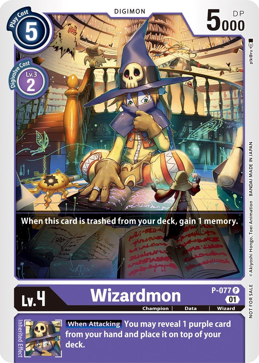 Wizardmon [P-077] (Update Pack) [Promotional Cards] | Play N Trade Winnipeg